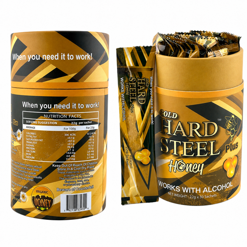 HARD STEEL HONEY 30 COUNT X 22 GRAMS