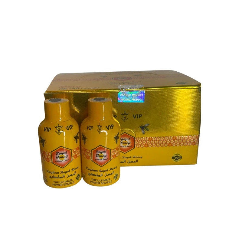 🍯 Royal Honey Shots 12ct – Premium Energy & Performance Boost