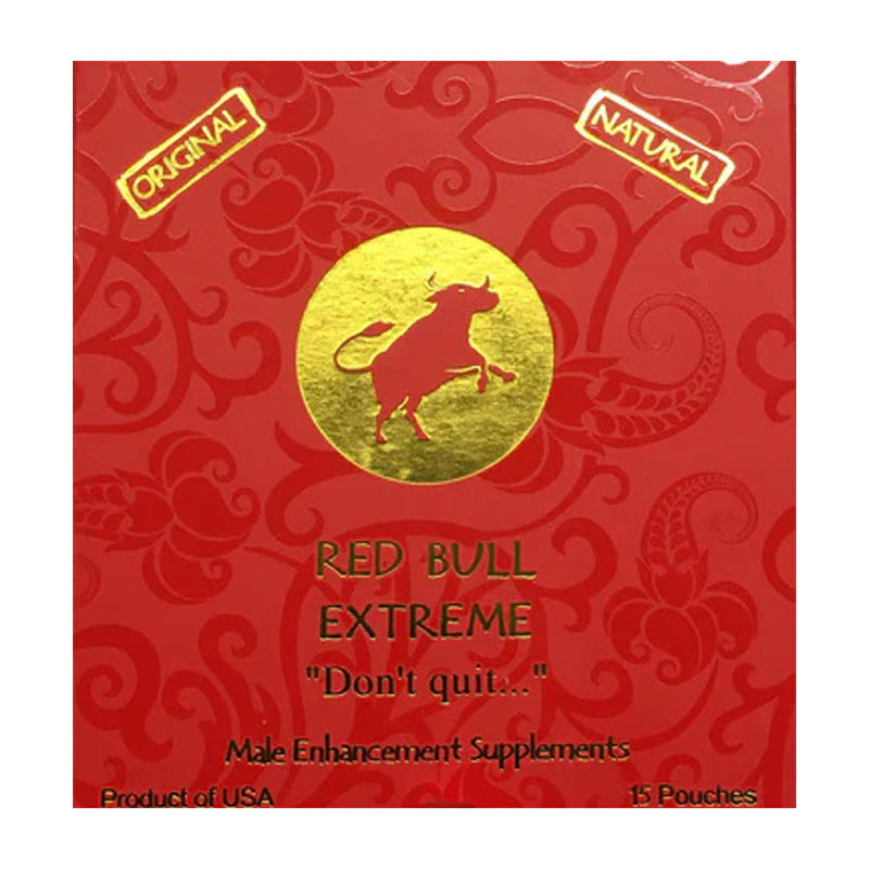 Red Bull Extreme Don’t Quit Honey – Made In Usa – 15 Pouches x 22 Grams